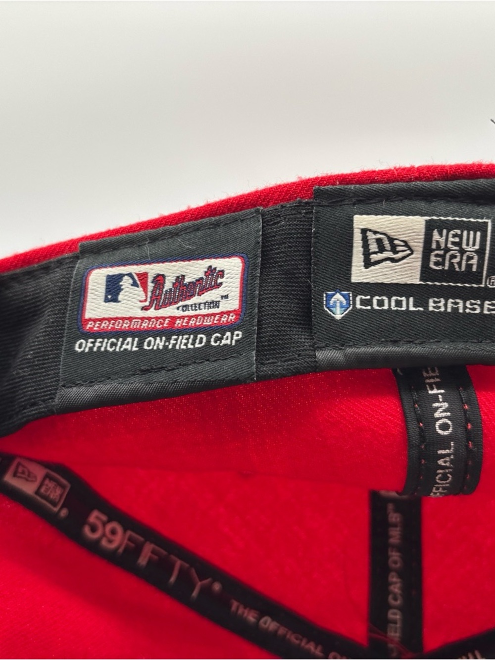 New Era 59Fifty St Louis Cardinals 2011 World Series Hat 7 5/8 Red On Field Hat - Picture 6 of 8